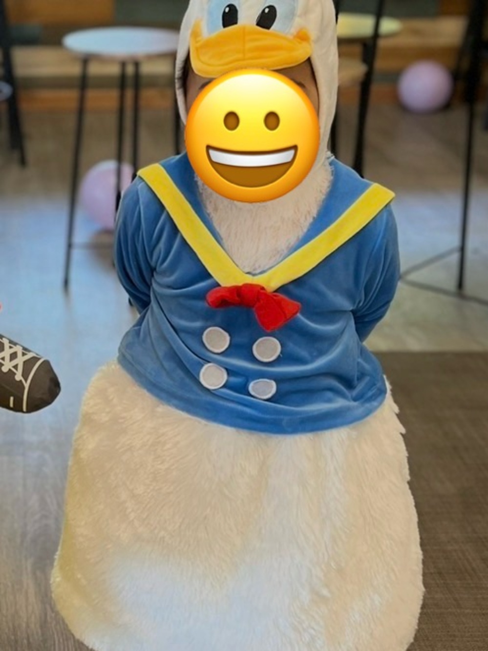 Disney Original Donald Duck Costume Size 4T